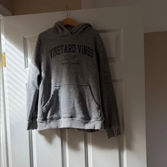 Vineyard Vines Charcoal Hoodie - Picture 1 of 5